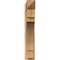 Ekena Millwork Merced Arts & Crafts Rough Sawn Outlooker, Western Red Cedar, 8"W x 38"D x 46"H OUT08X38X46MRC03RWR - alternate 4